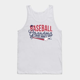 Baseball Grandma Tank Top